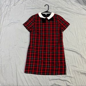 Forever 21 plaid mini dress